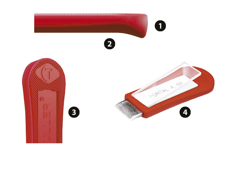 Nuevo diseño ergonómico de la maneta